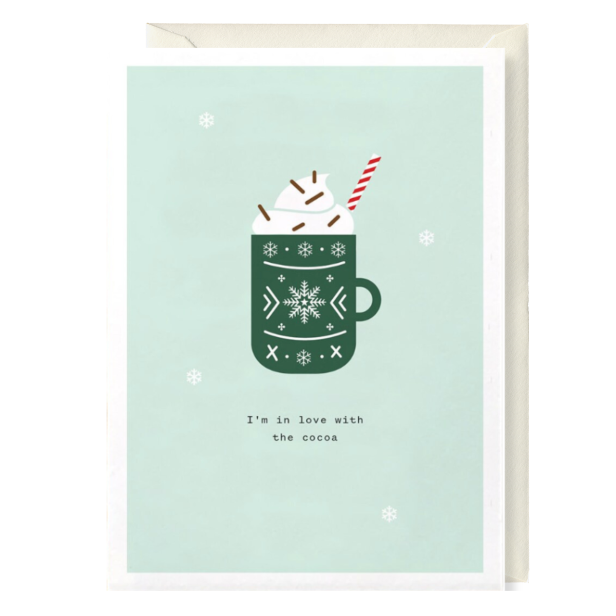 I'm In Love With Cocoa - Sweet Holiday Card