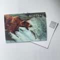 Grizzly Bear - 3D Montana Postcard