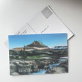 Glacier Park Reynolds Mountain - 3D Postcard