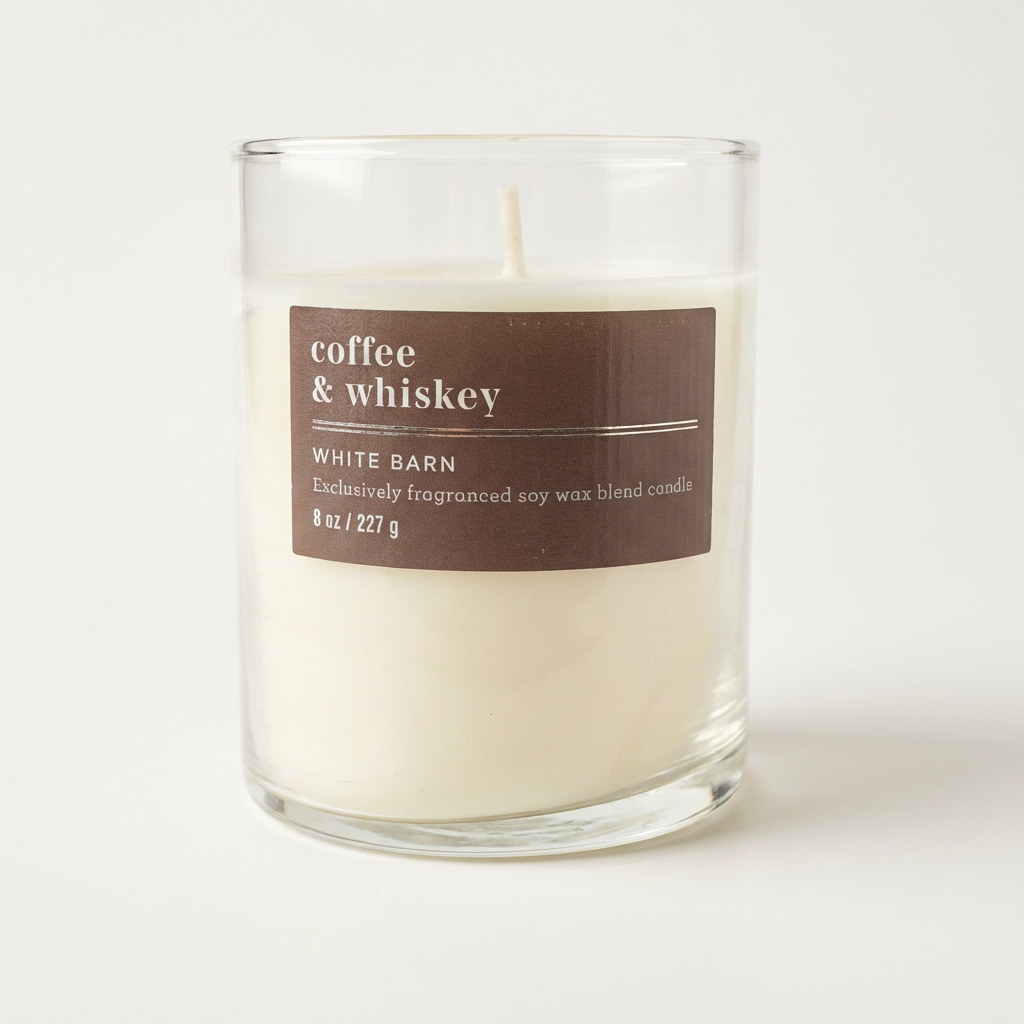 Coffee & Whiskey - Soy Wax Candle