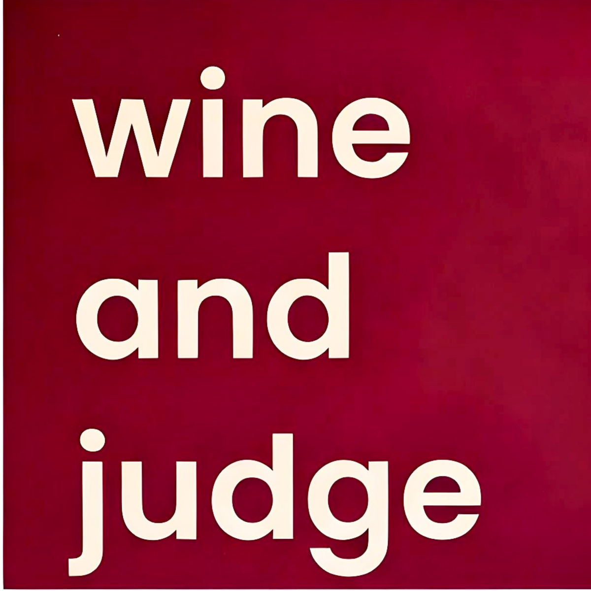 Wine Gift Bag that says Let's Drink Wine and Judge People