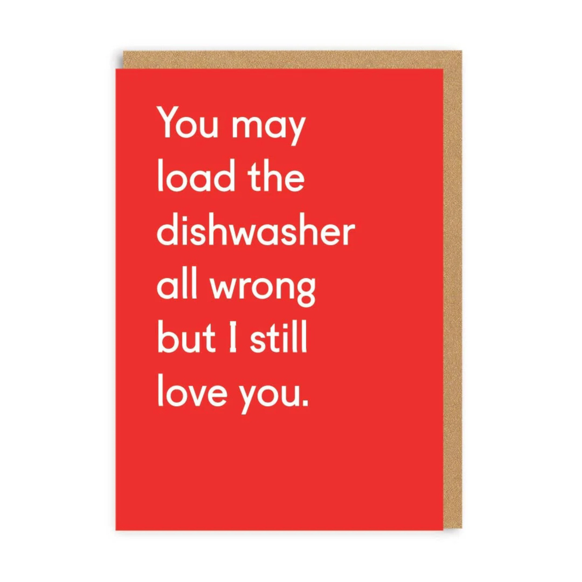 Load the Dishwasher - Greeting Card