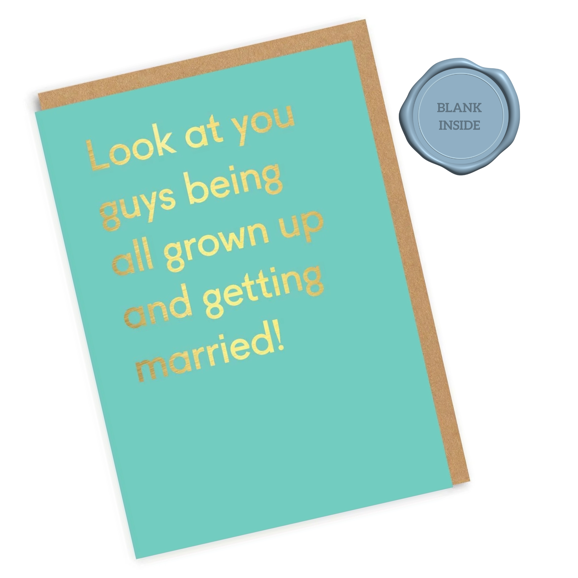 Look At You Guys Married - Wedding Card