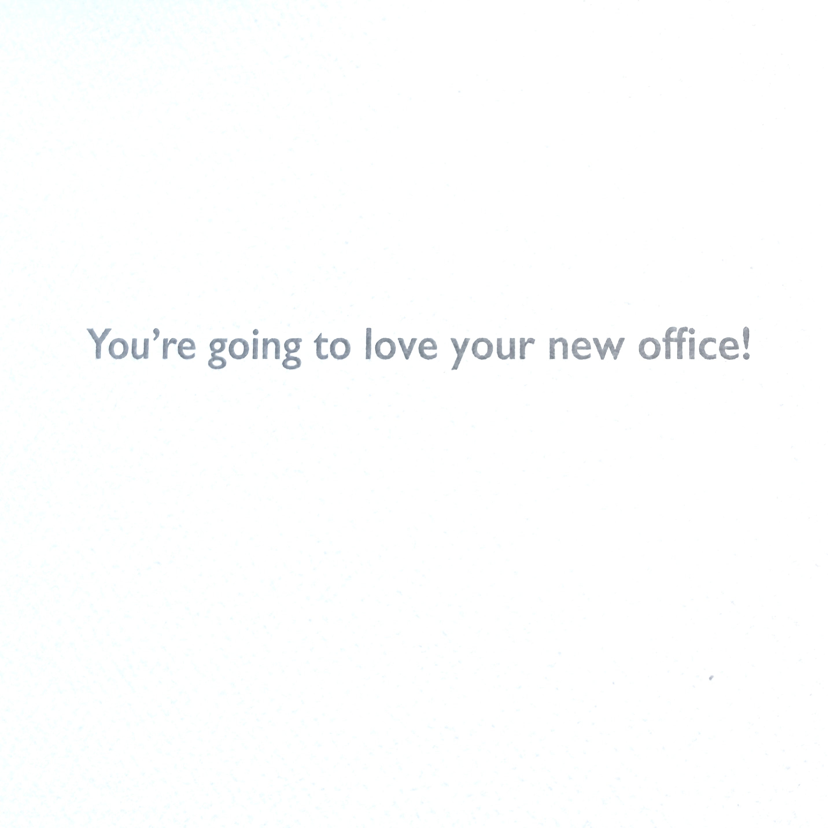 Love Your New Office - Retirement Card