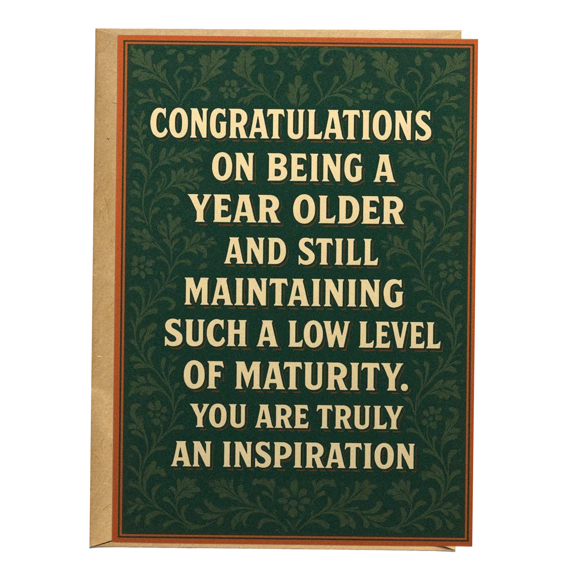Truly An Inspiration - Greeting Card