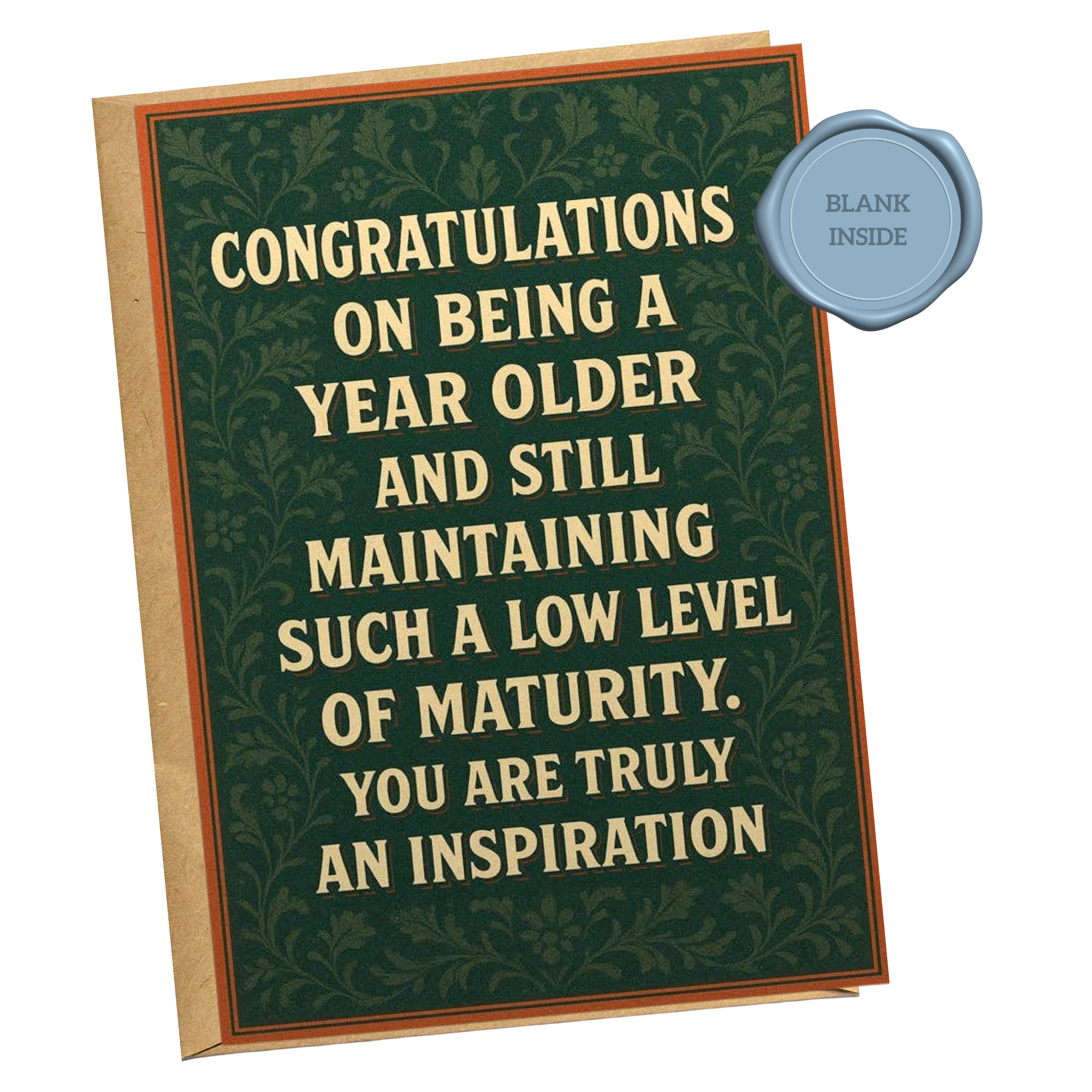 Truly An Inspiration - Greeting Card