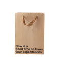 Lower Expectations - Medium Size Gift Bag