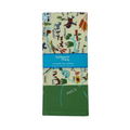 Cotton tea towel with nature-themed design Montana