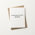 Opening Jars - Father's Day Card