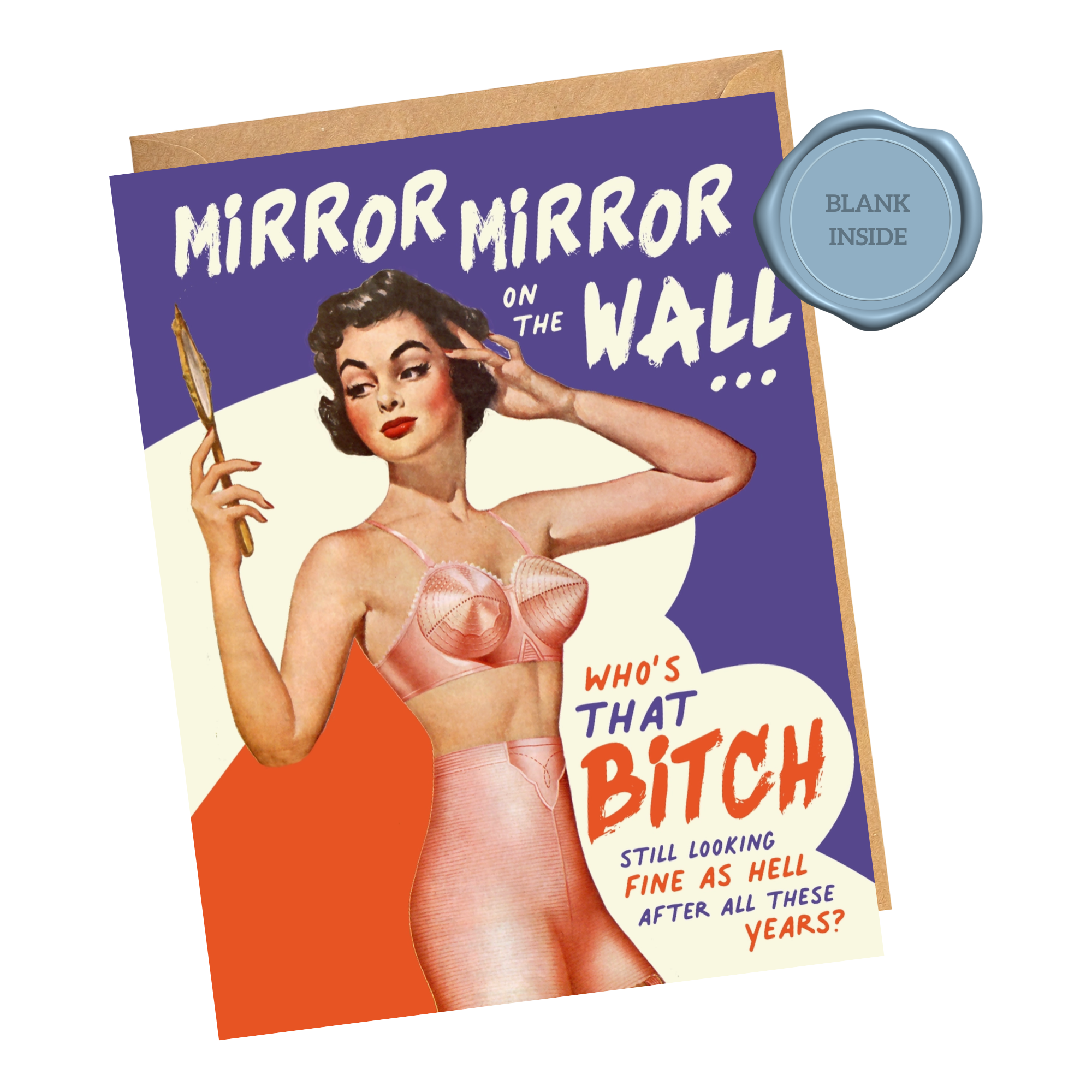 Mirror, Mirror - Birthday Card