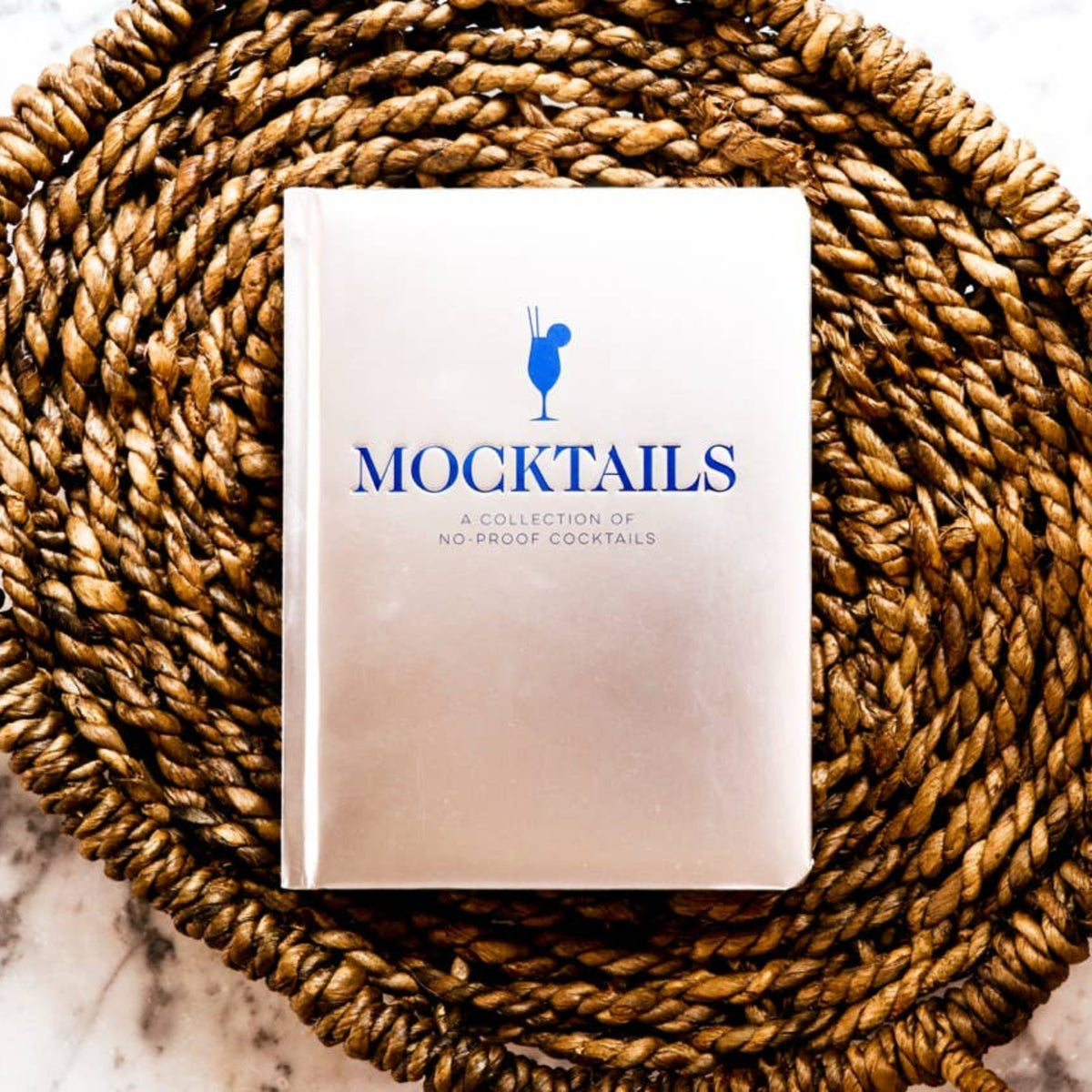 Mocktails zero-proof cocktail recipe book from The Ruddy Duck in Whitefish, Montana, alternate view