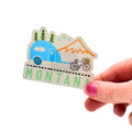 Montana Camper and Bike - Sticker product photo