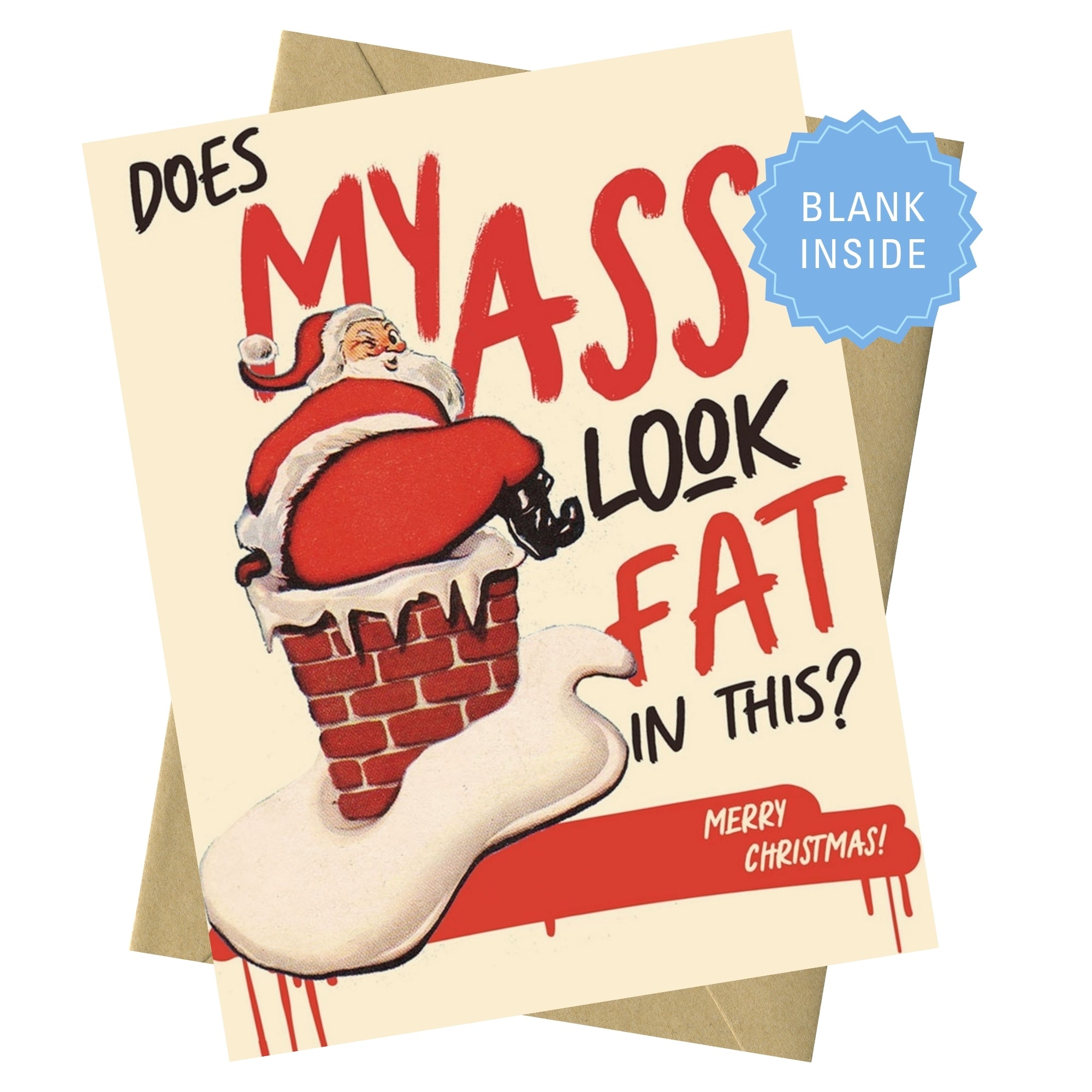 Big Ass Santa - Holiday Card