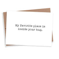 Inside Your Hug - Love Card