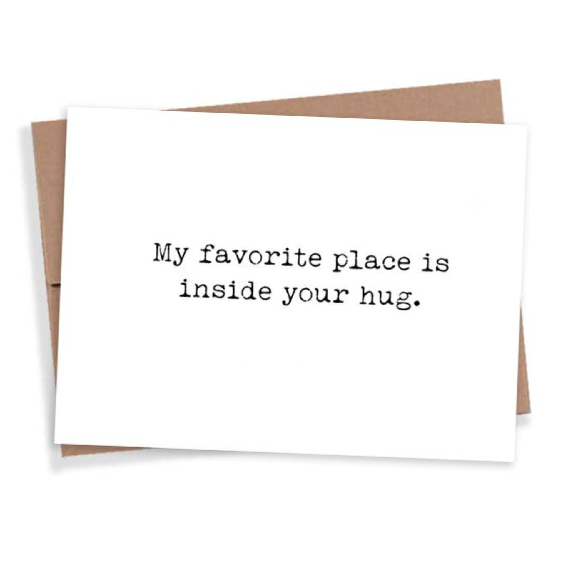 Inside Your Hug — Card