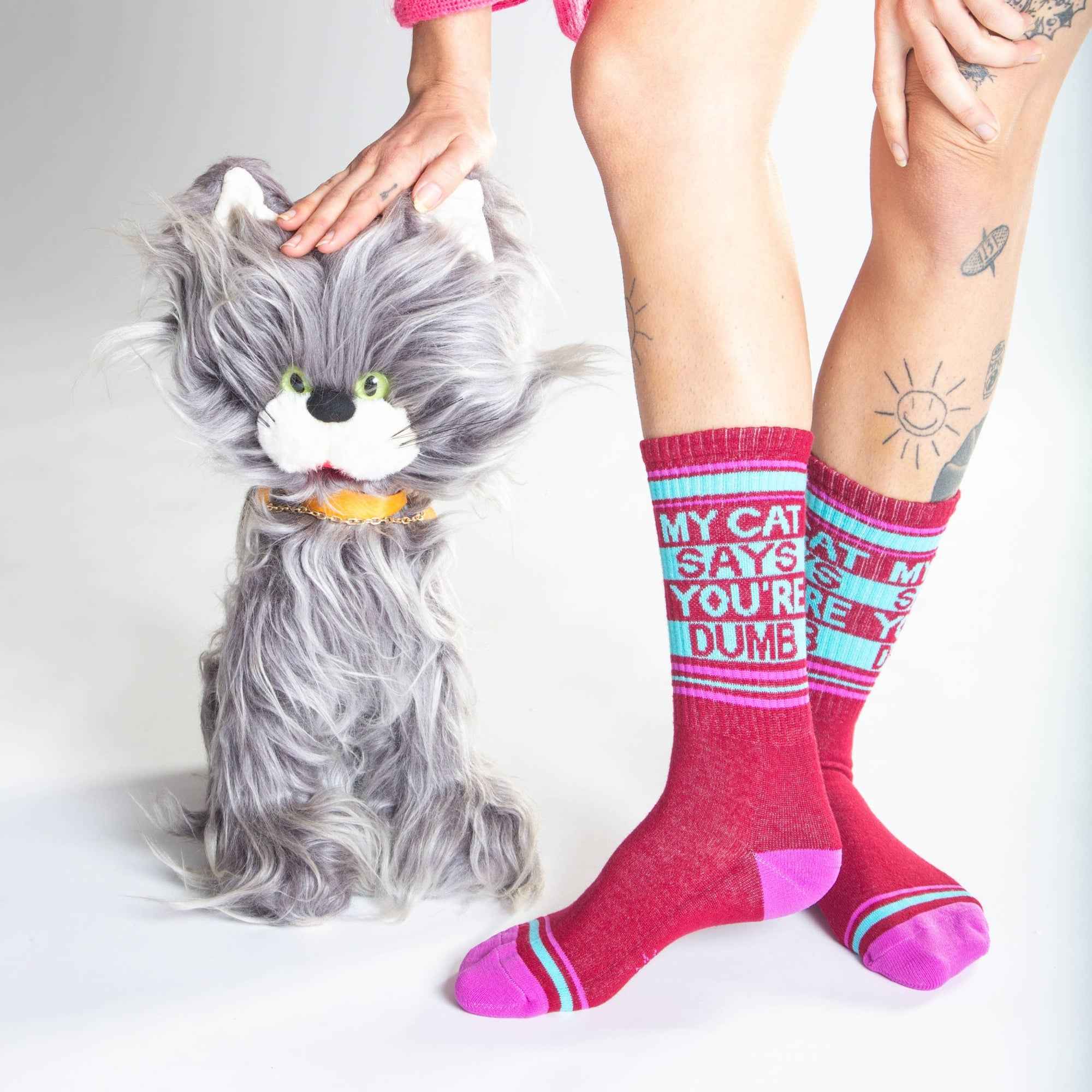 My Cat Says You're Dumb - Unisex Socks