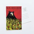 Local Artist Sarah Angst Postcard with a Bear