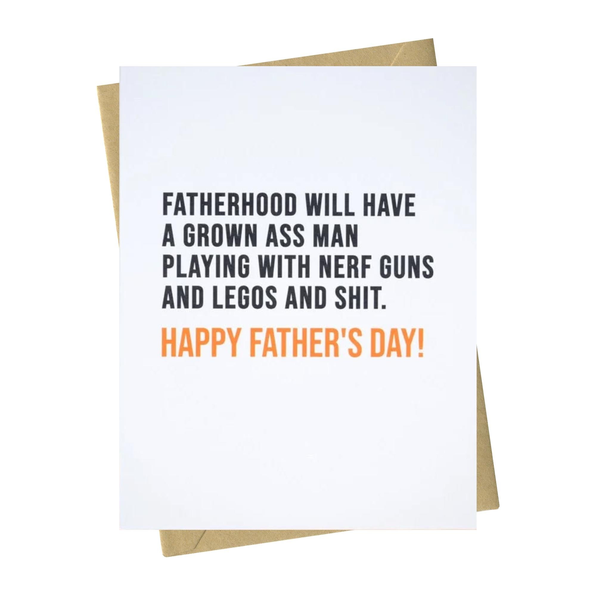 Nerf Guns - Father's Day Card