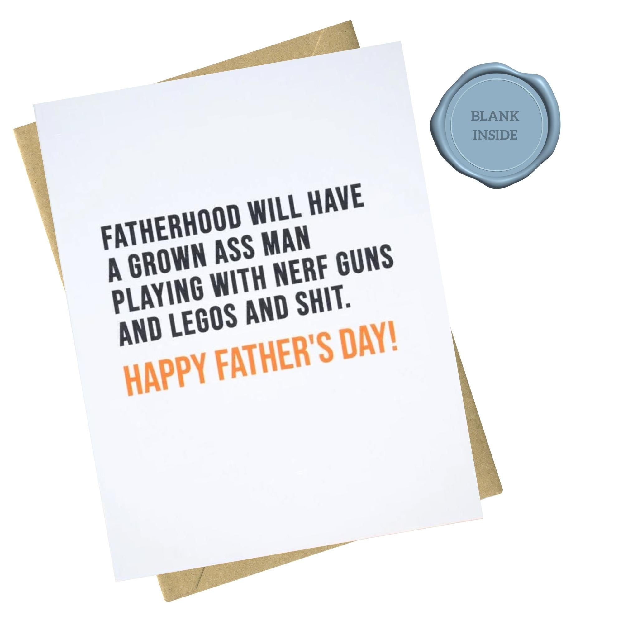 Nerf Guns - Father's Day Card