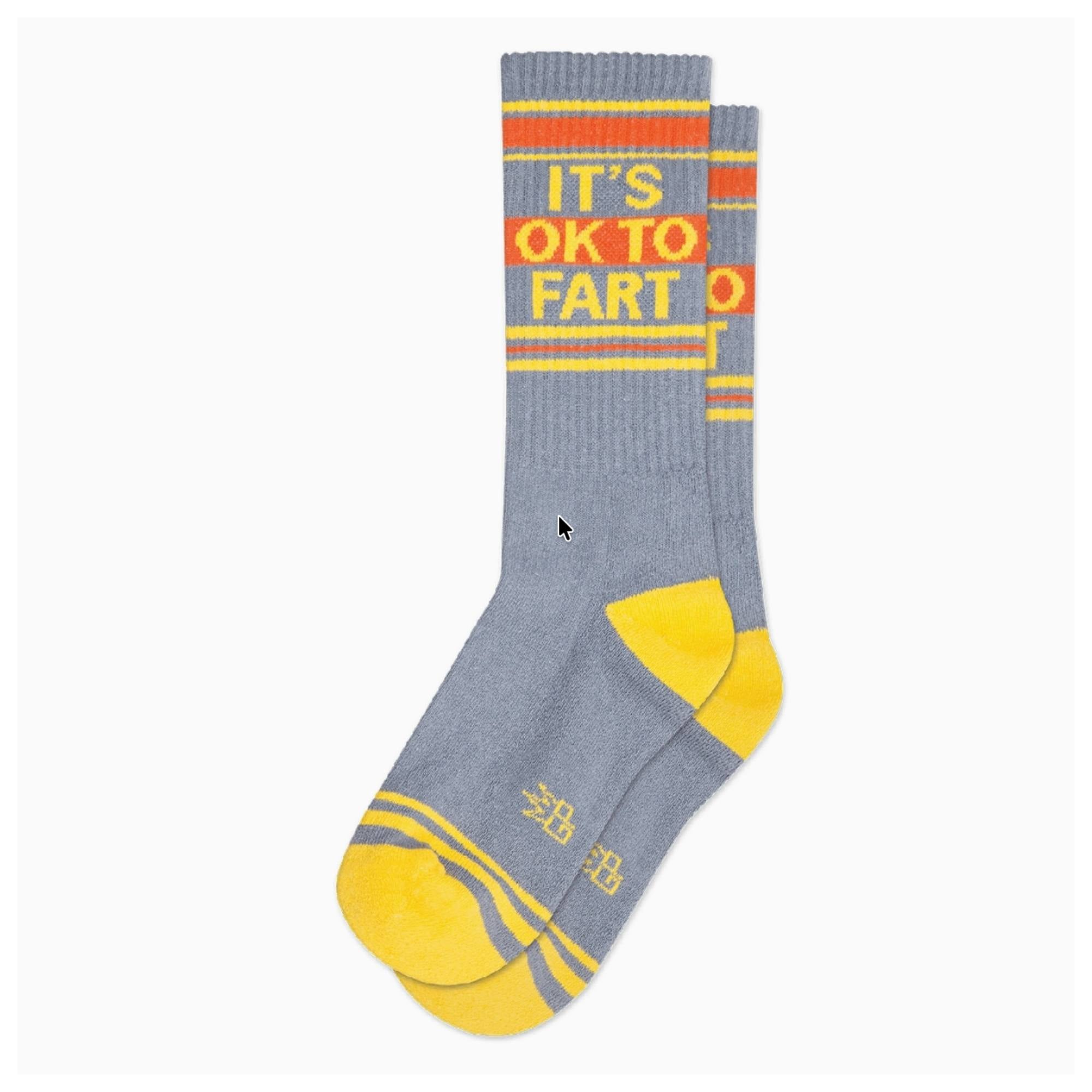 It's OK To Fart - Unisex Comfy Socks