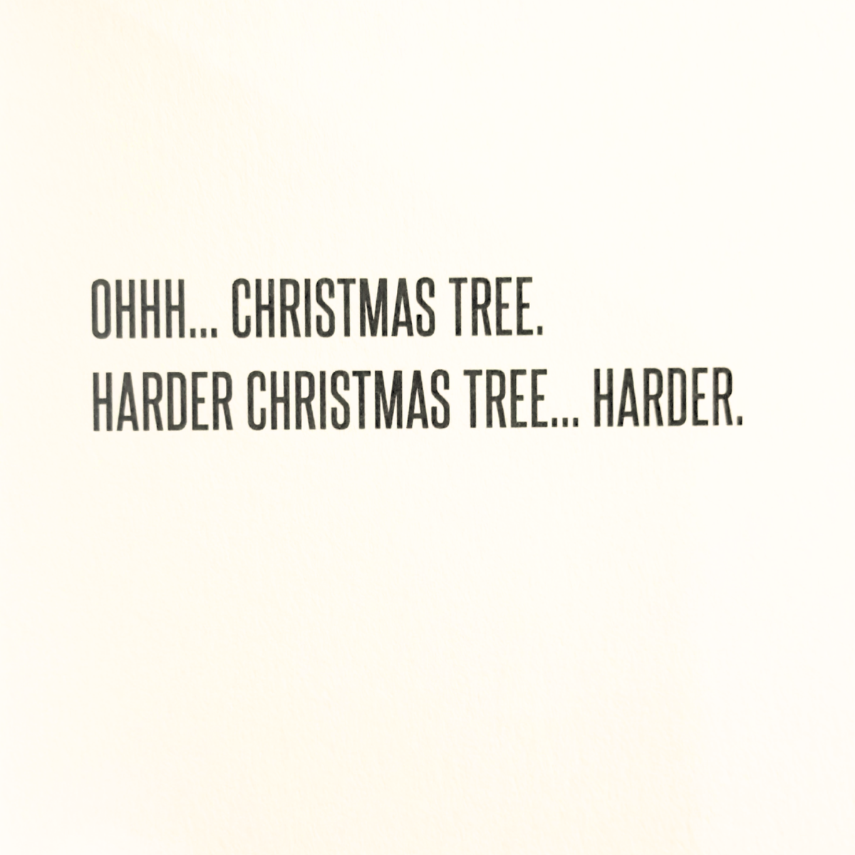 O' Christmas Tree - Holiday Card