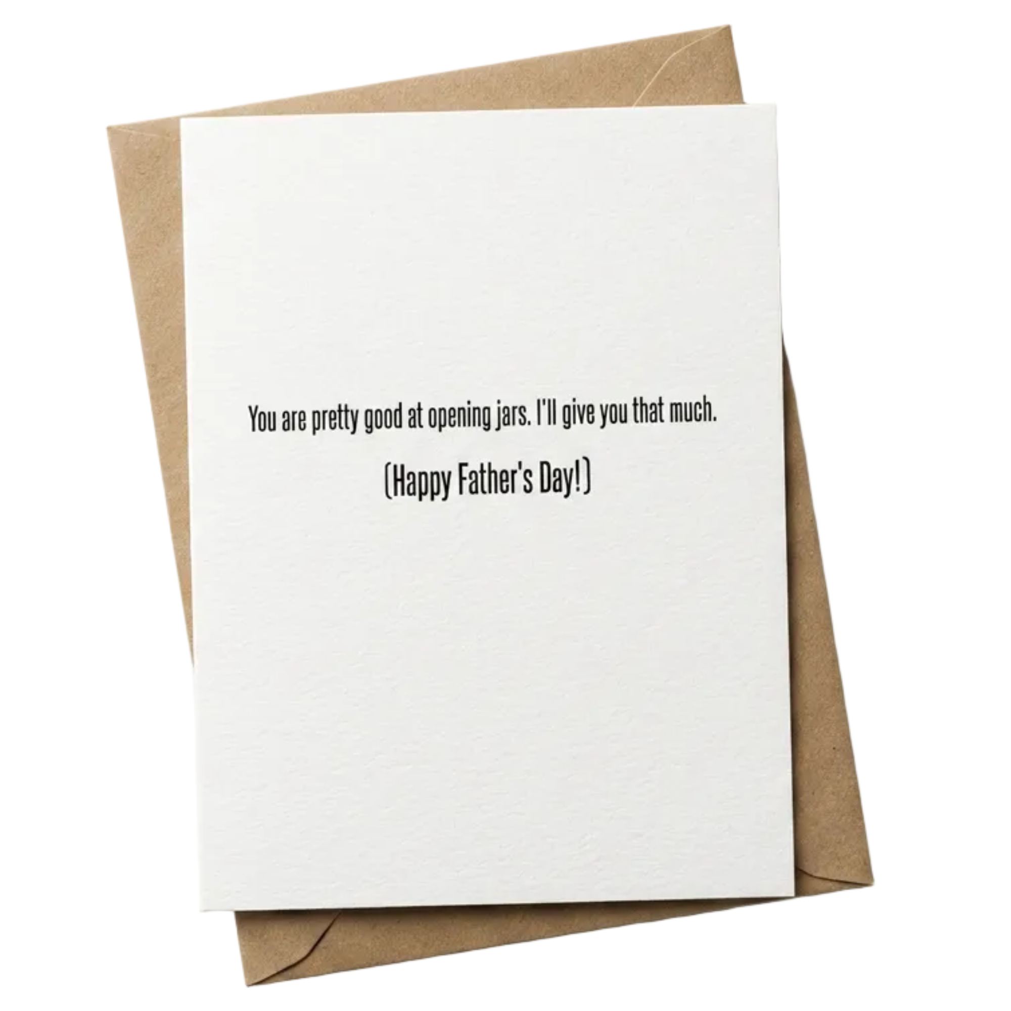 Opening Jars - Father's Day Card