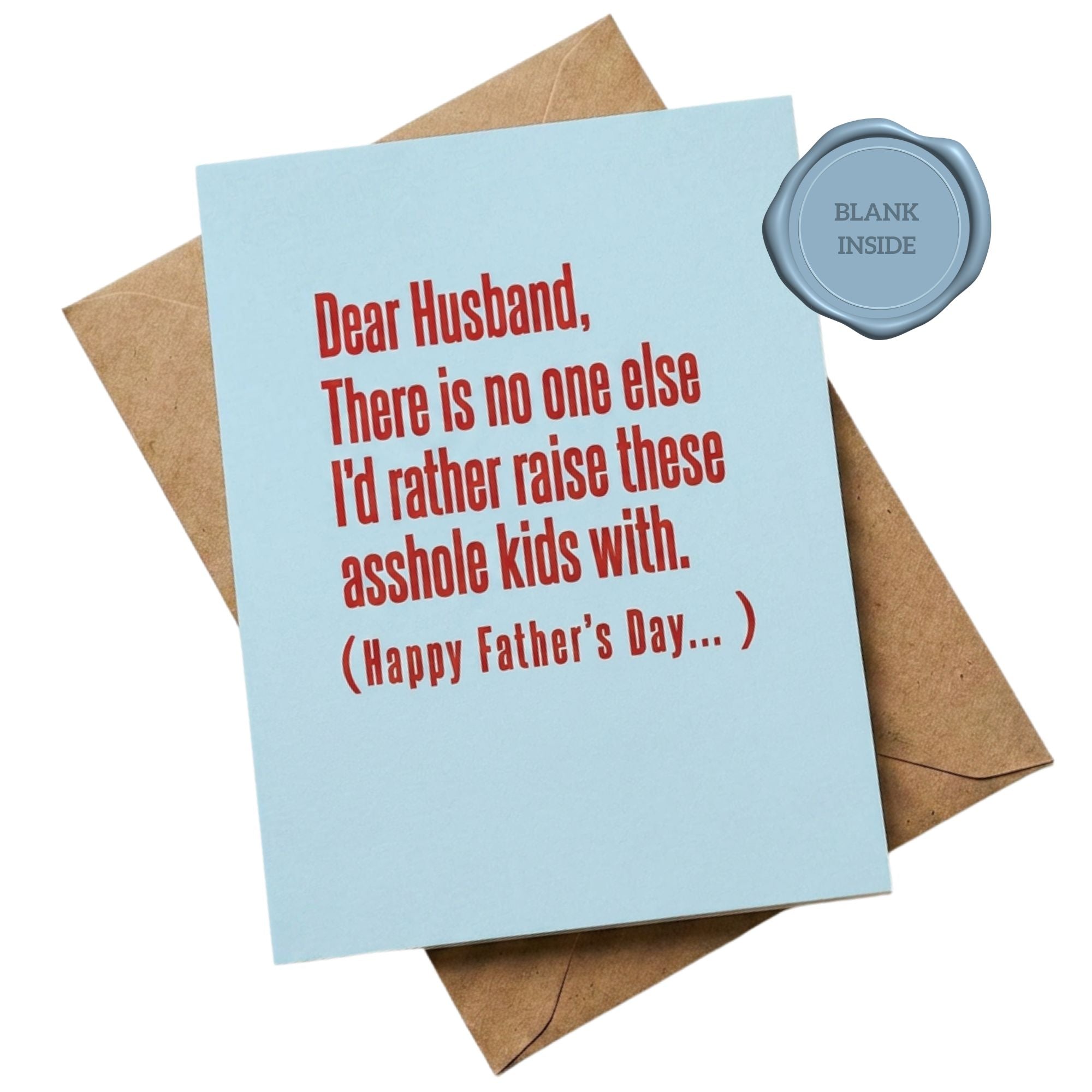 Dear Husband - Father's Day Card From Wife
