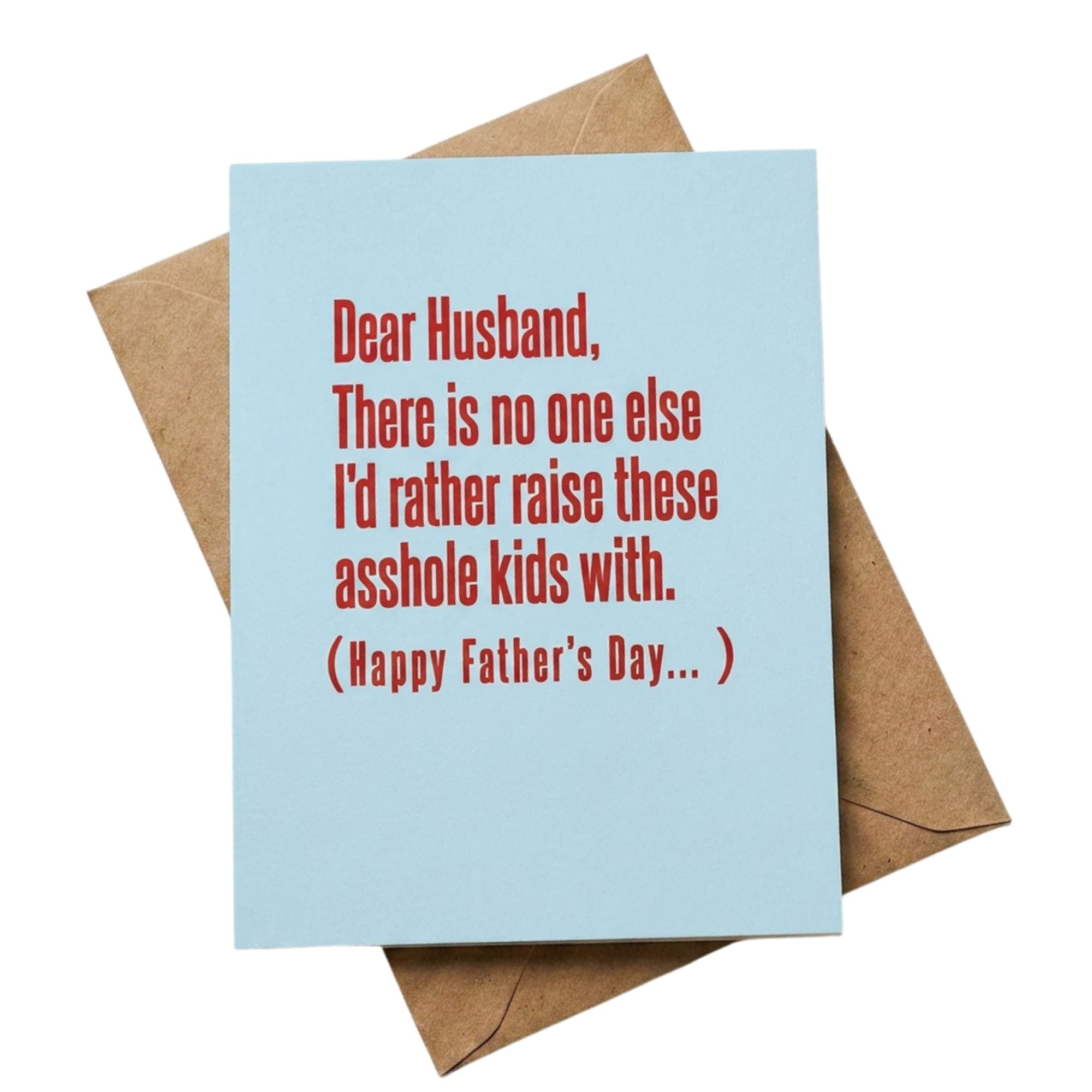 Dear Husband - Father's Day Card From Wife