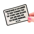 Explaining Sex Before Marriage - Sticker product photo