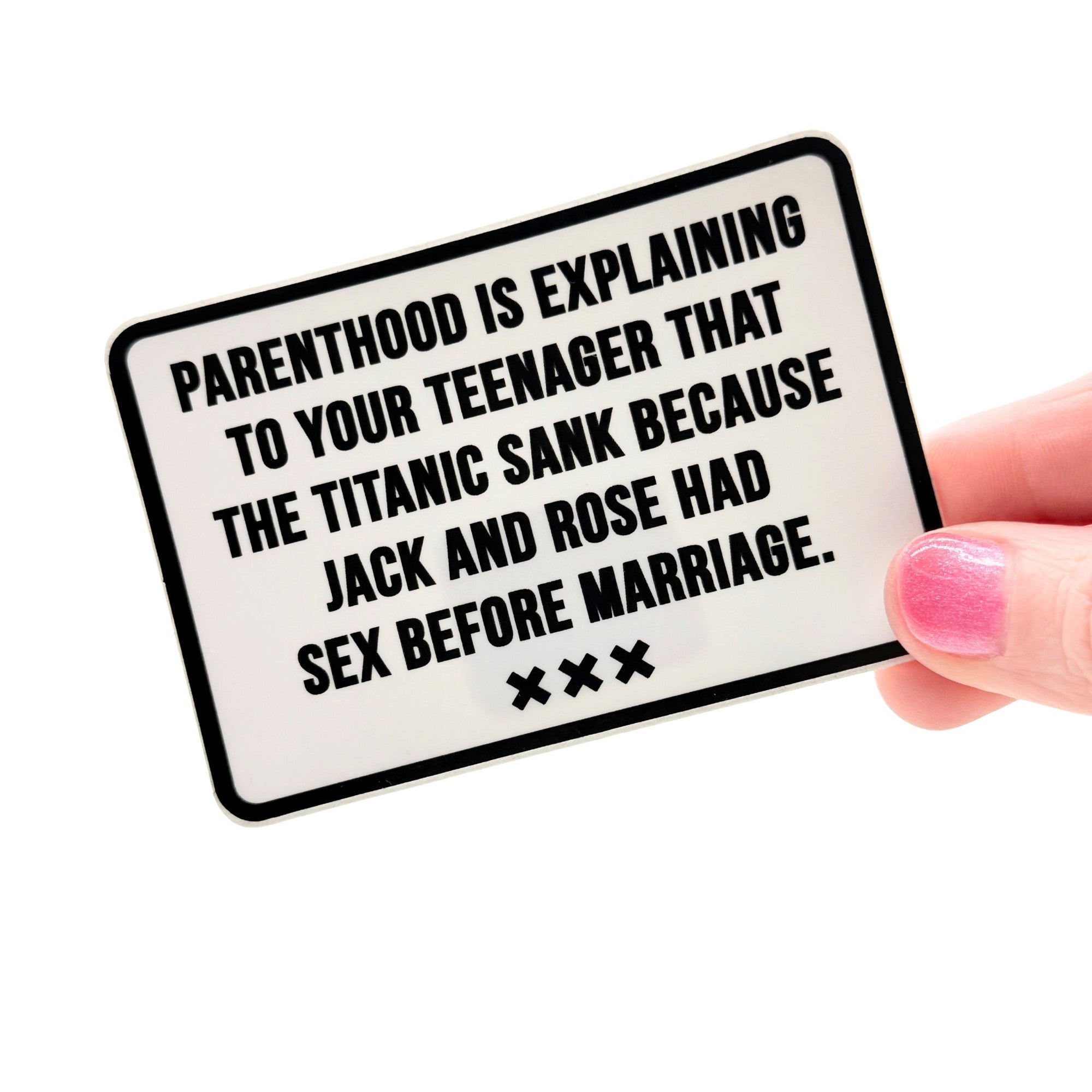 Explaining Sex Before Marriage - Sticker product photo