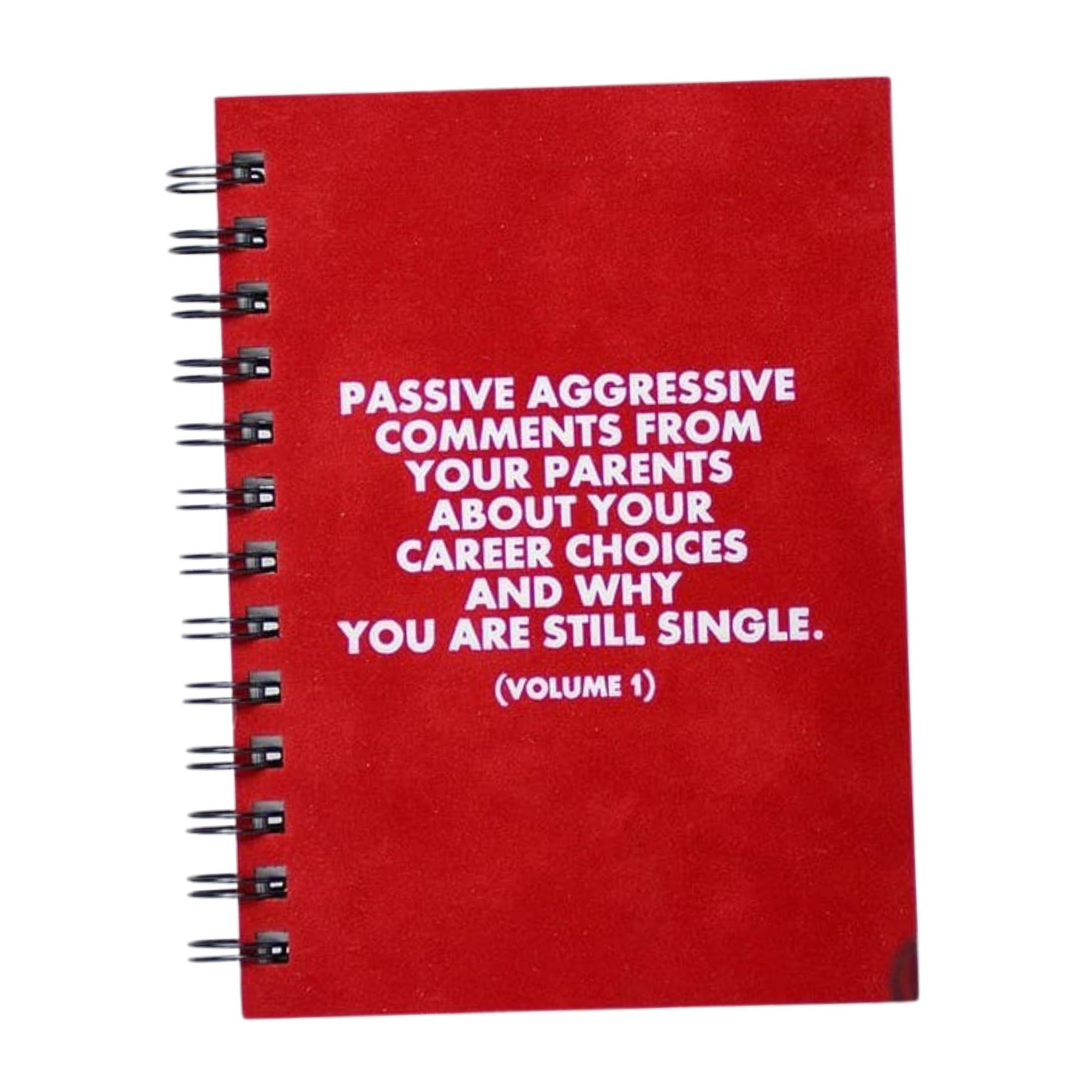 Passive Agressive Coments - Spiral Notebook