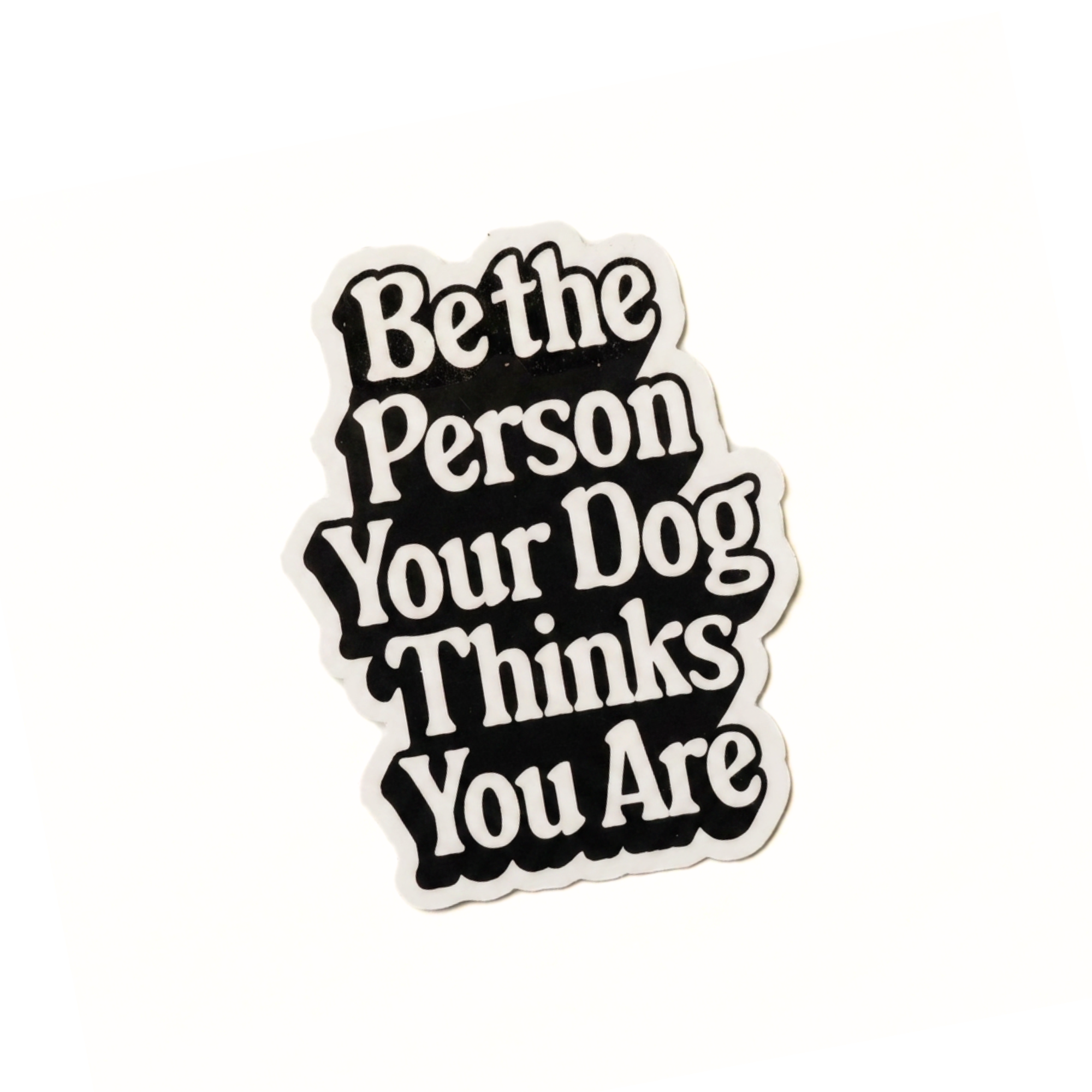 Person Your Dog Thinks You Are - Vinyl Sticker