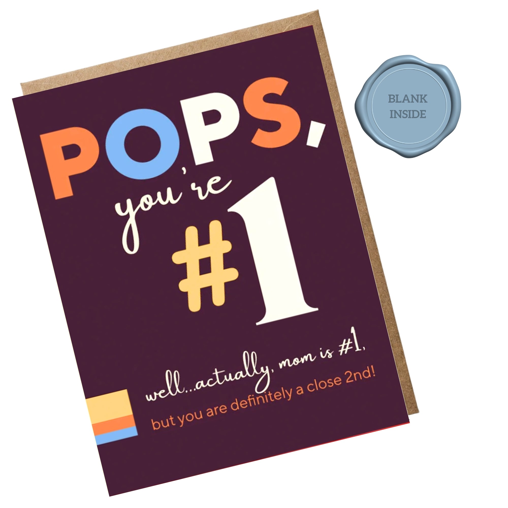 You're Number One - Card For Parents