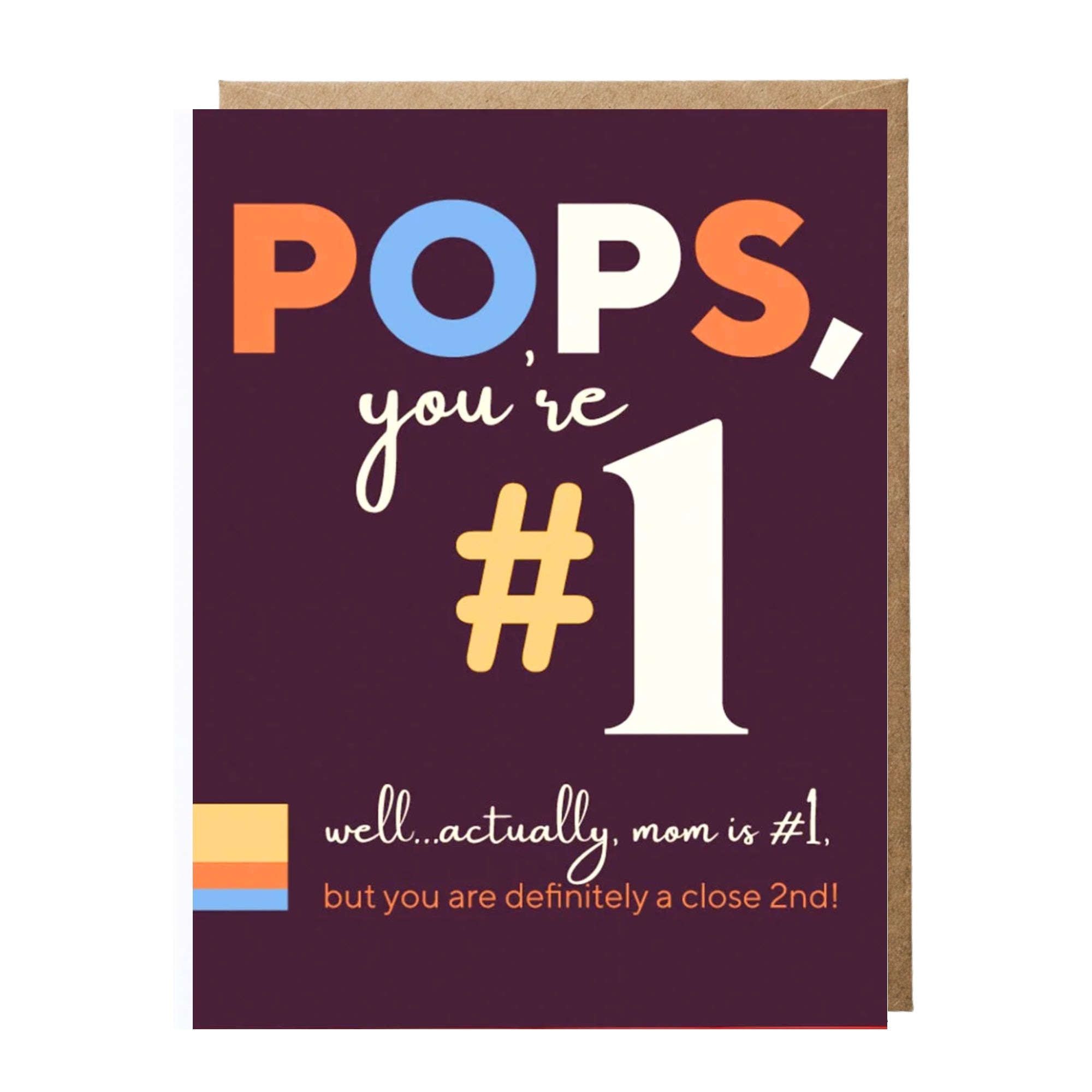 You're Number One - Card For Parents