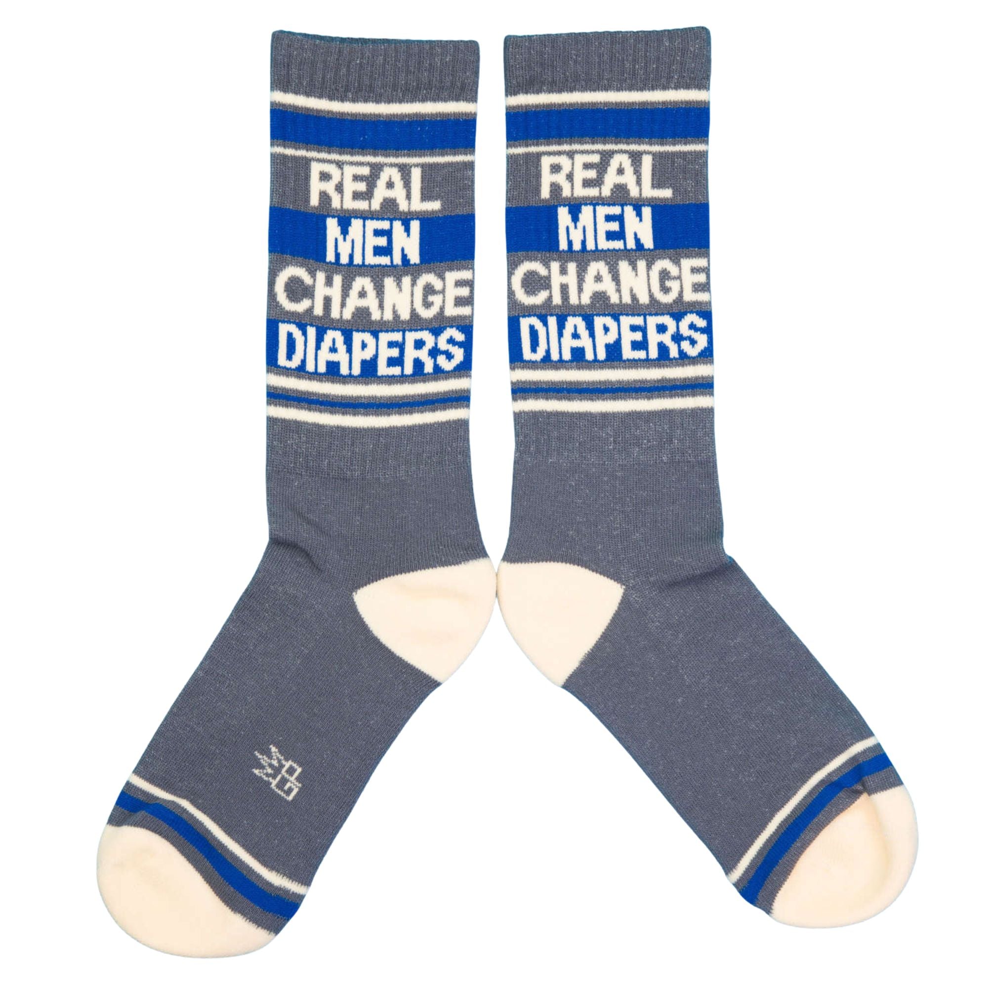 Real Men Change Diapers - Comfy Socks