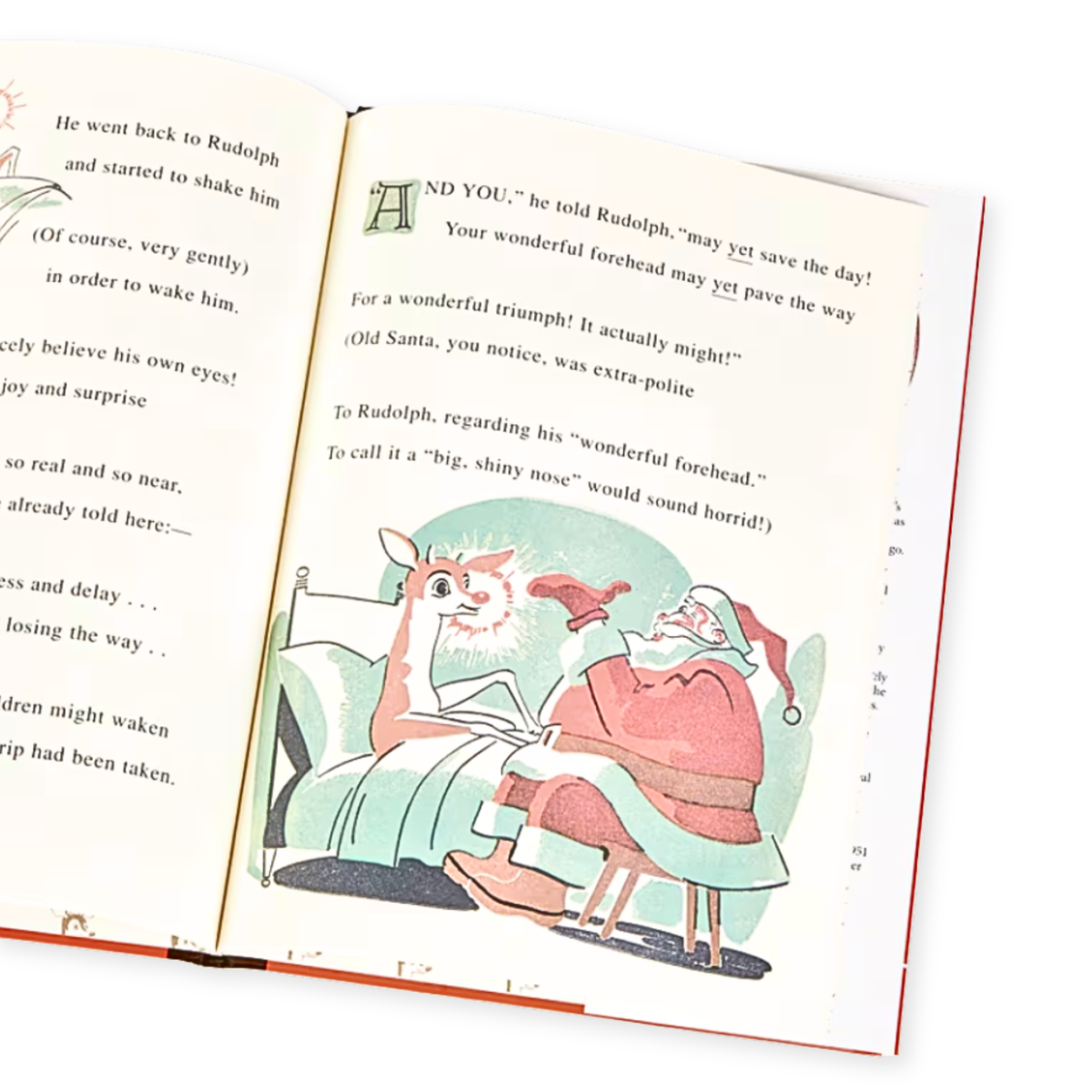 Rudolph the Red-Nosed Reindeer - 1939 Facsimile Hardcover Book