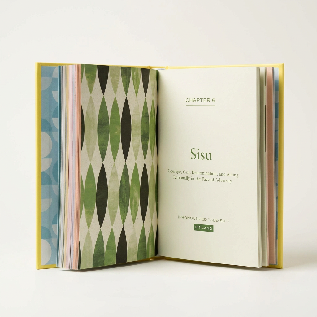 Scandinavian Guide To Happiness - Educational Book