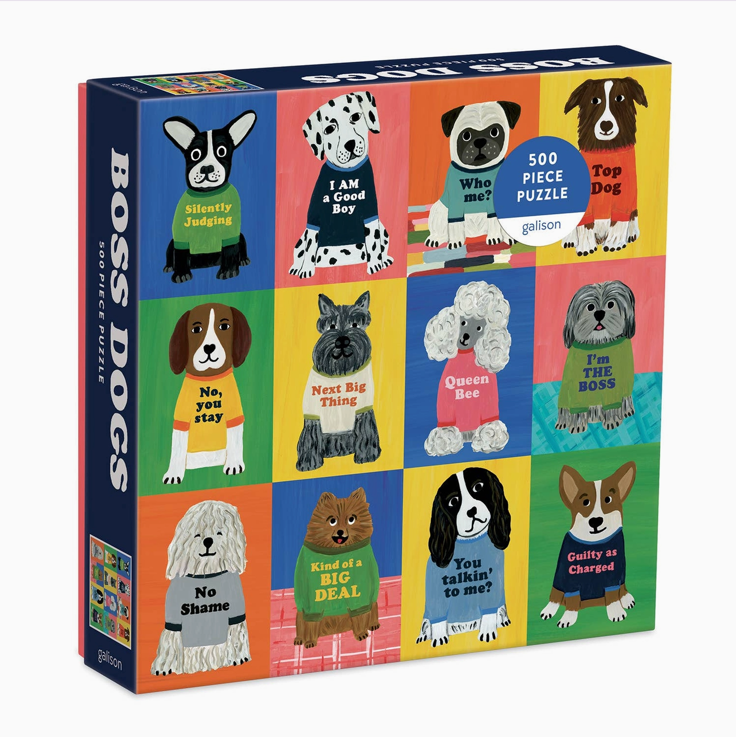Boss Dogs - 500 Piece Jigsaw Puzzle
