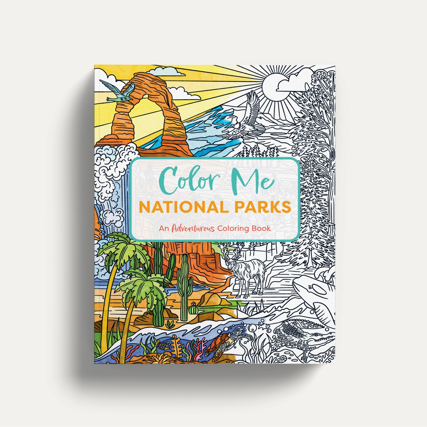 Color Me National Parks - Coloring Book