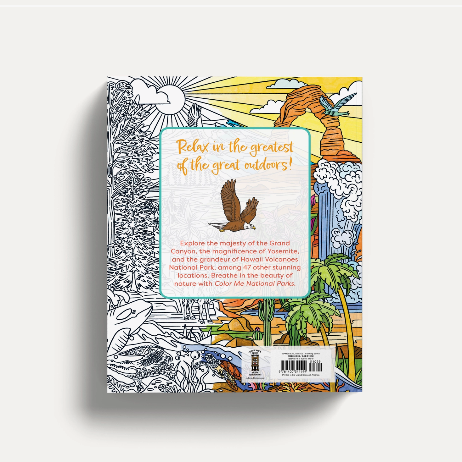 Color Me National Parks - Coloring Book