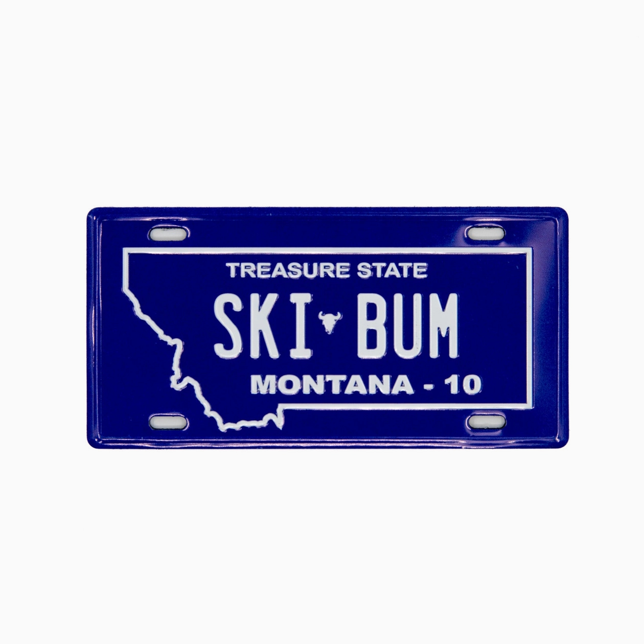 Ski Bum - Fridge Metal Magnet
