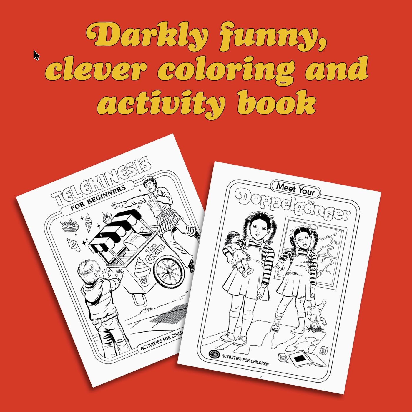 Let's Summon Demons - Creepy Coloring Book