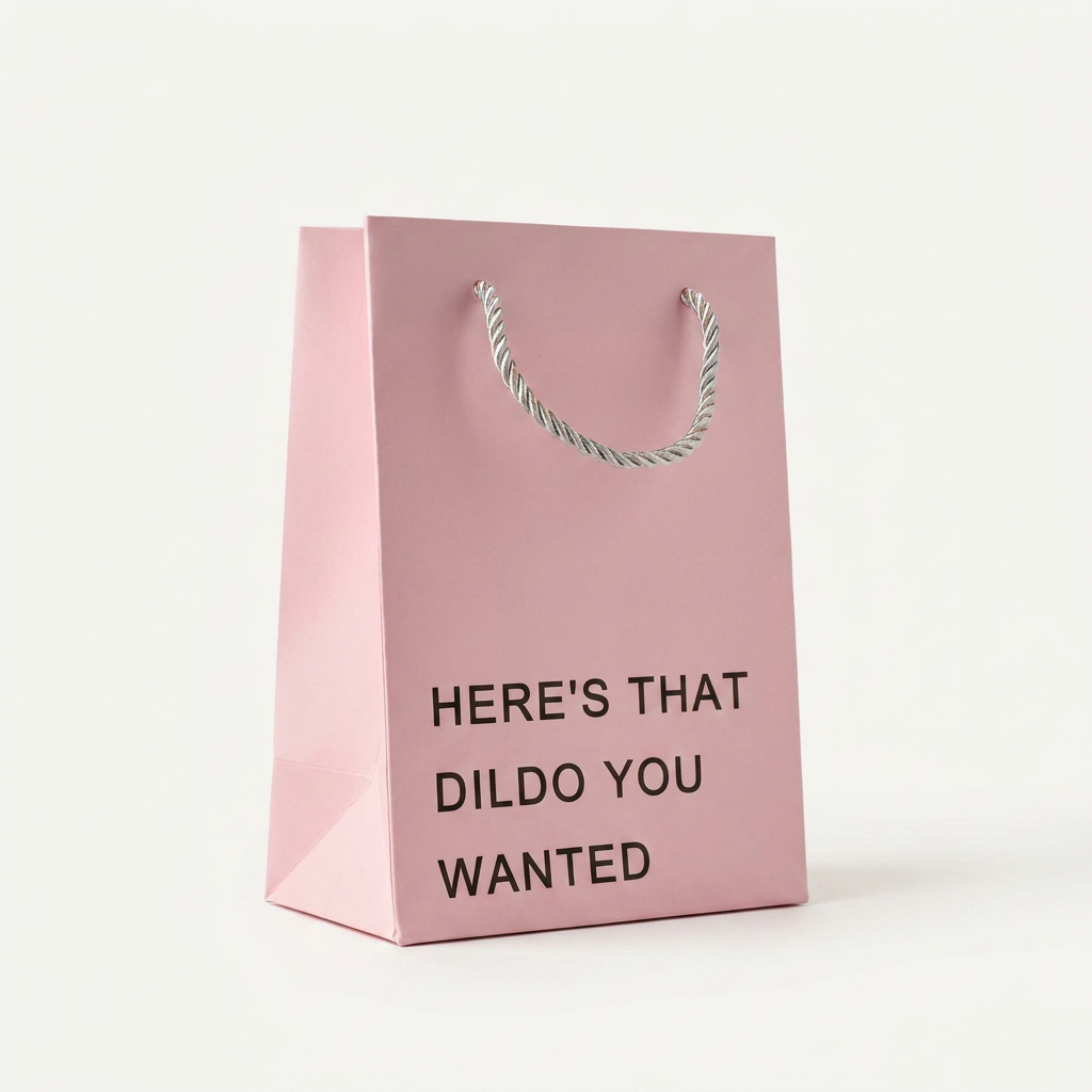 Here's Your Dildo - Small Gift Bag