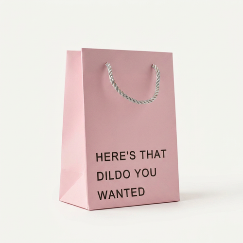 Here's Your Dildo - Small Gift Bag - The Ruddy Duck