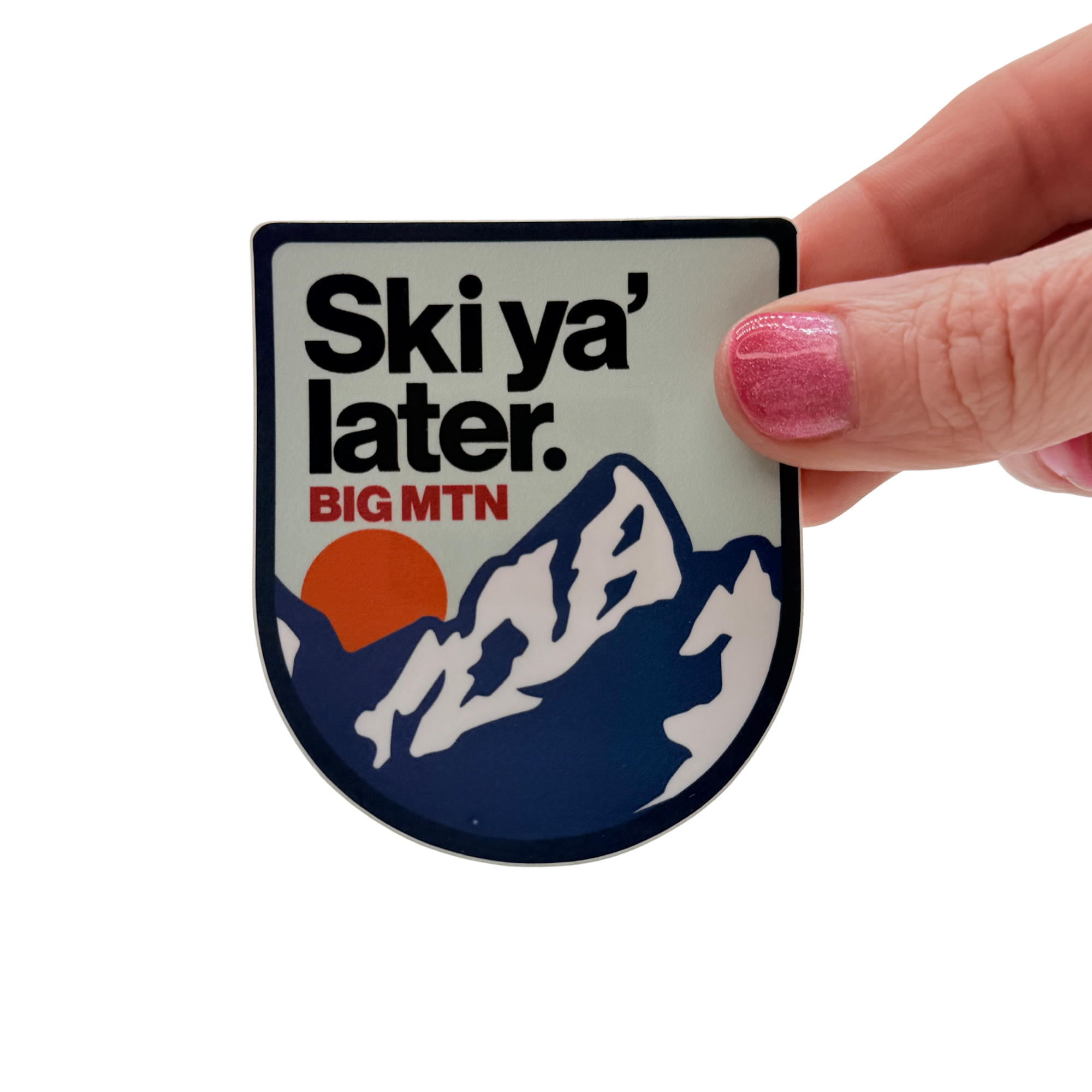 Ski Big Mountain ... Sticker product photo