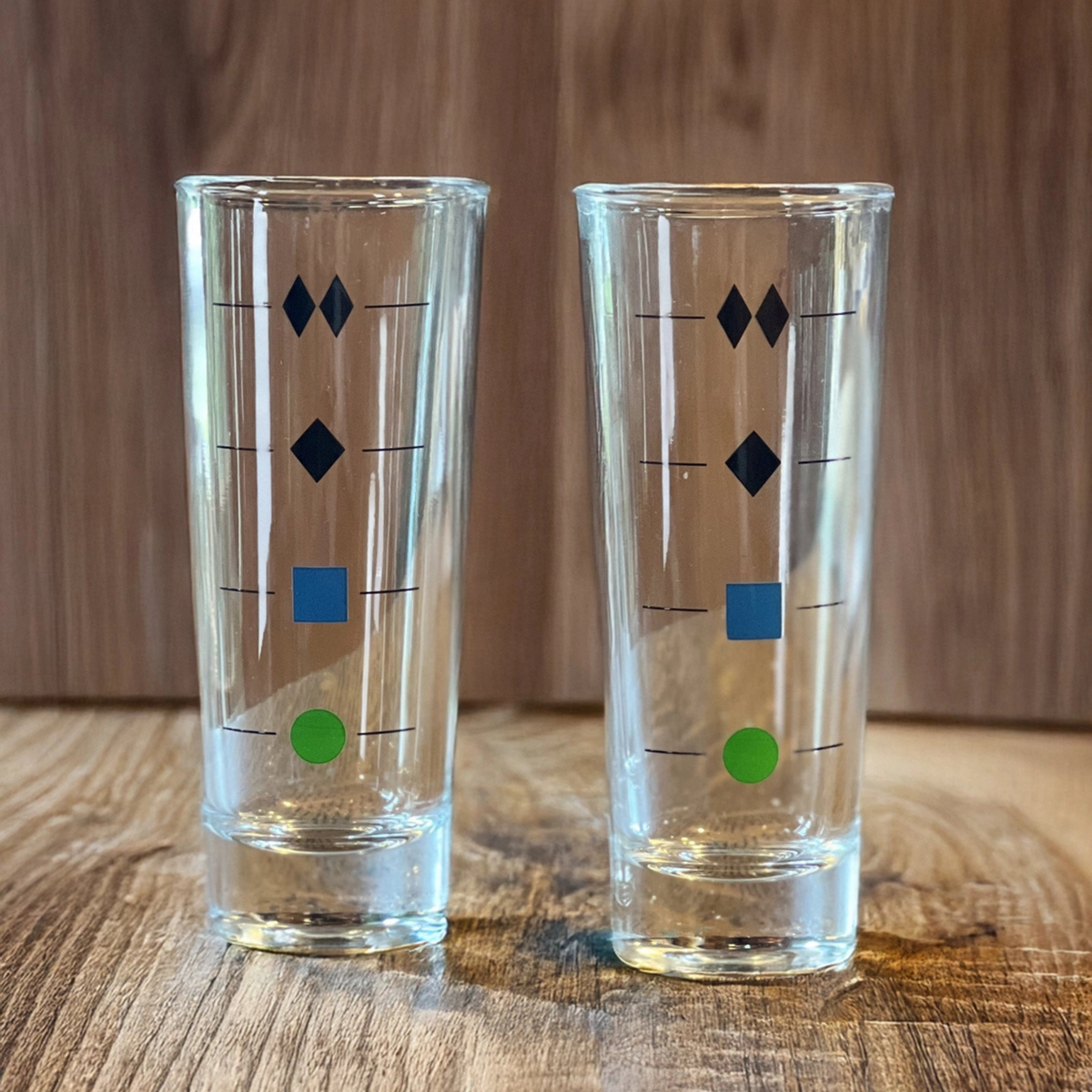 Ski Trail Signs - Shot Glass Set