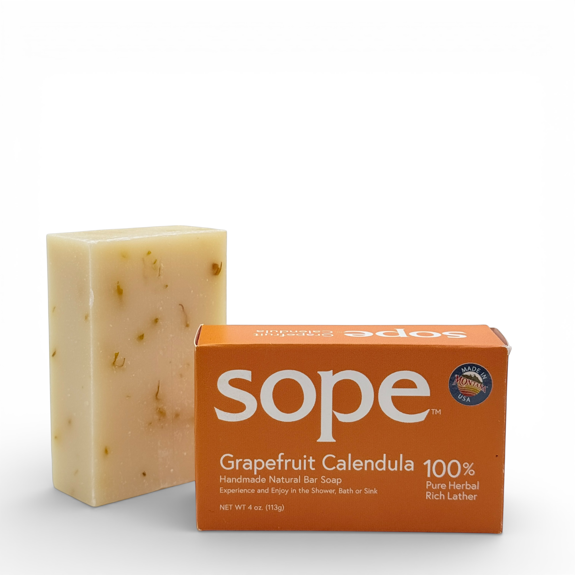 Grapefruit Calendula - Local Montana Soap