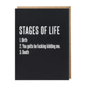 Stages of Life - Birthday Card