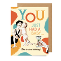 Start Drinking - New Baby Card