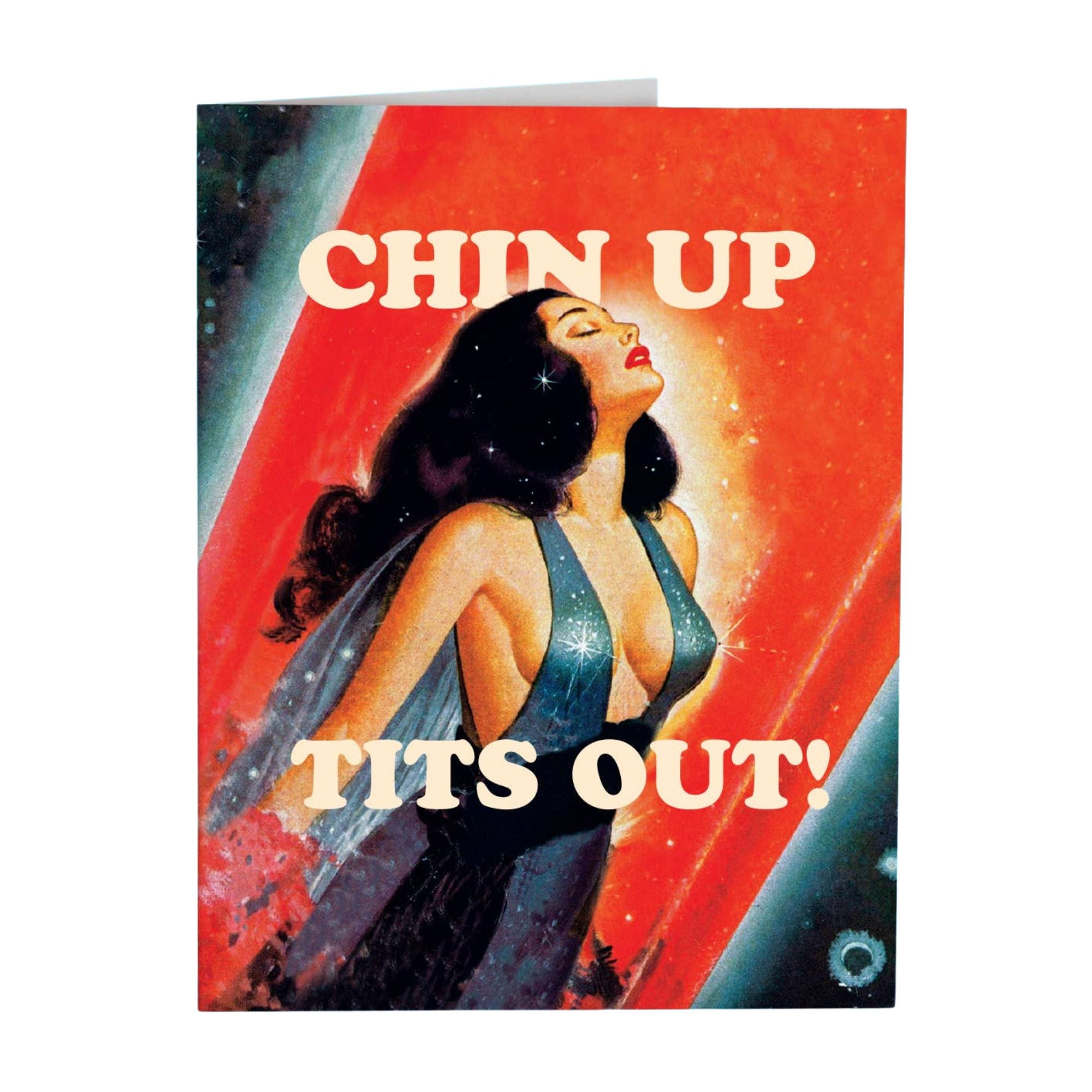 Chin Up, Tits Out - Empowerment Card